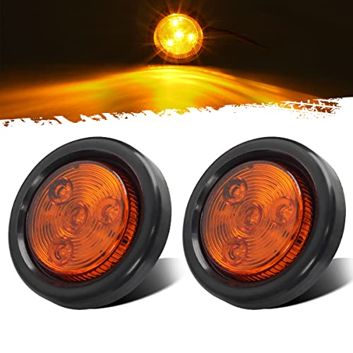 Feu de remorque LED ambre 2'' anti-vibration pour remplacer vos feux défectueux