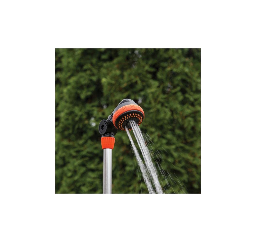 Bradas Verstellbare Gartendusche für den Außenbereich auf beweglichem Spieß