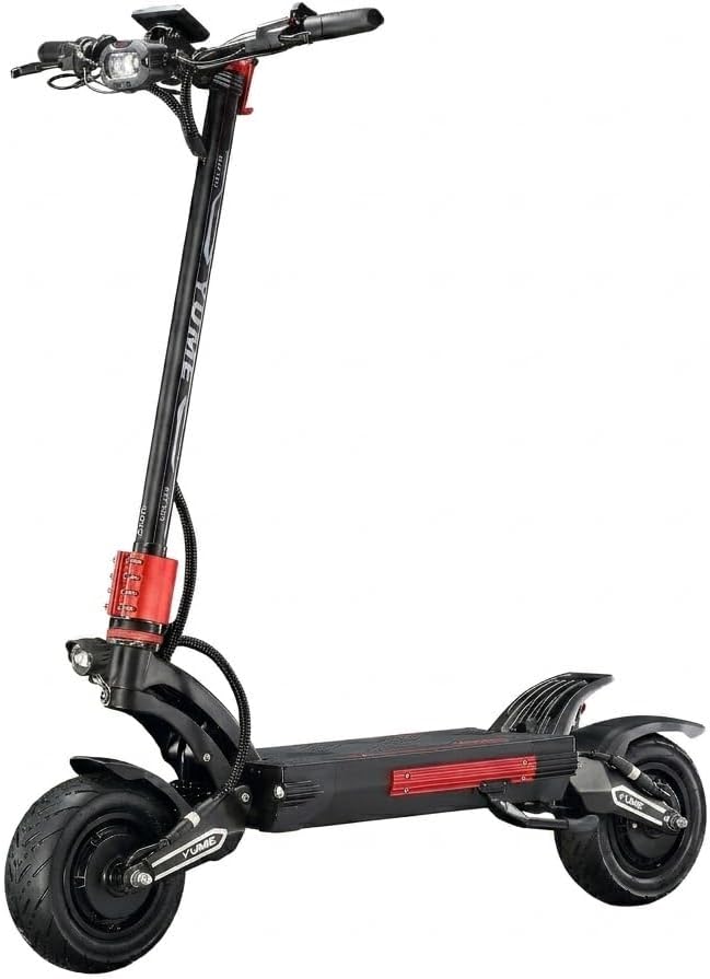 - M YUME SCOOTER Raptor2 6000W Motor Scooter, 54MPH 60V 30AH/27AH Electric Scooter for Adults, 11" Tires Long Range Scooter Fast Escooter for Commuting & Adventure Dual Motor