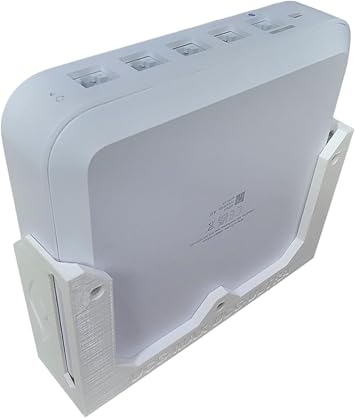 Wall Mount for Ubiquiti Cloud Gateway Ultra UCG-Ultra and Gateway Max UXG-MAX, (Black)