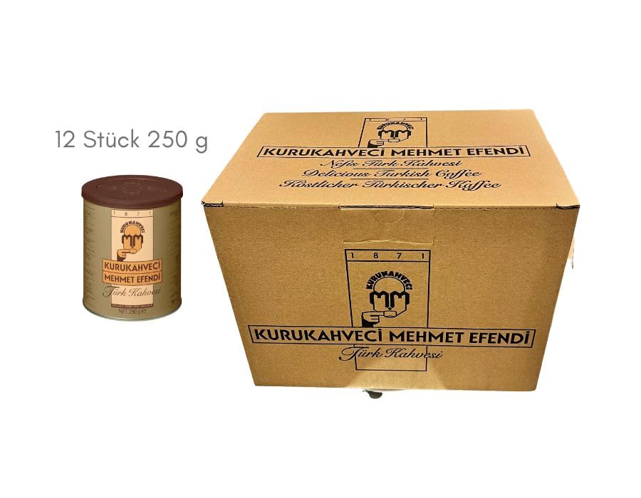 Kurukahveci kawa po turecku (12 x 250 g) Mehmet Efendi