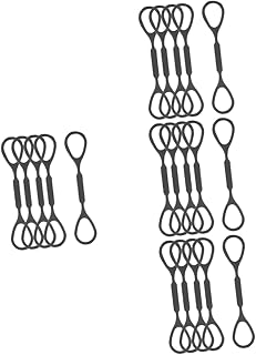 FAVOMOTO 20 Pieces Tow Rope Sound Tube Rings Silicone Trumpet Valve Protector Mute Trumpet Small Silica Gel Small Instrument