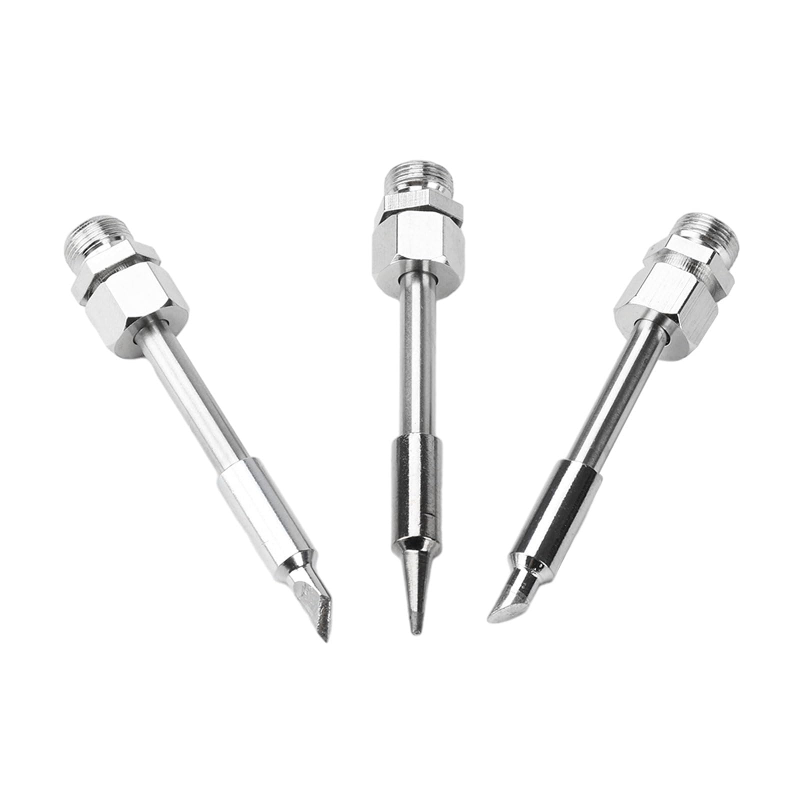 diymore 3 pezzi Punta per saldatore Nucleo riscaldante in filo di nichel-cromo Punta a punta 510/Punta a coltello 510/Punta a ferro di cavallo 510