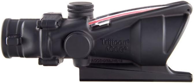 Trijicon ACOG Rifle Scope 4X 32 Red Dual Illum Triangle Matte BAC TA31A