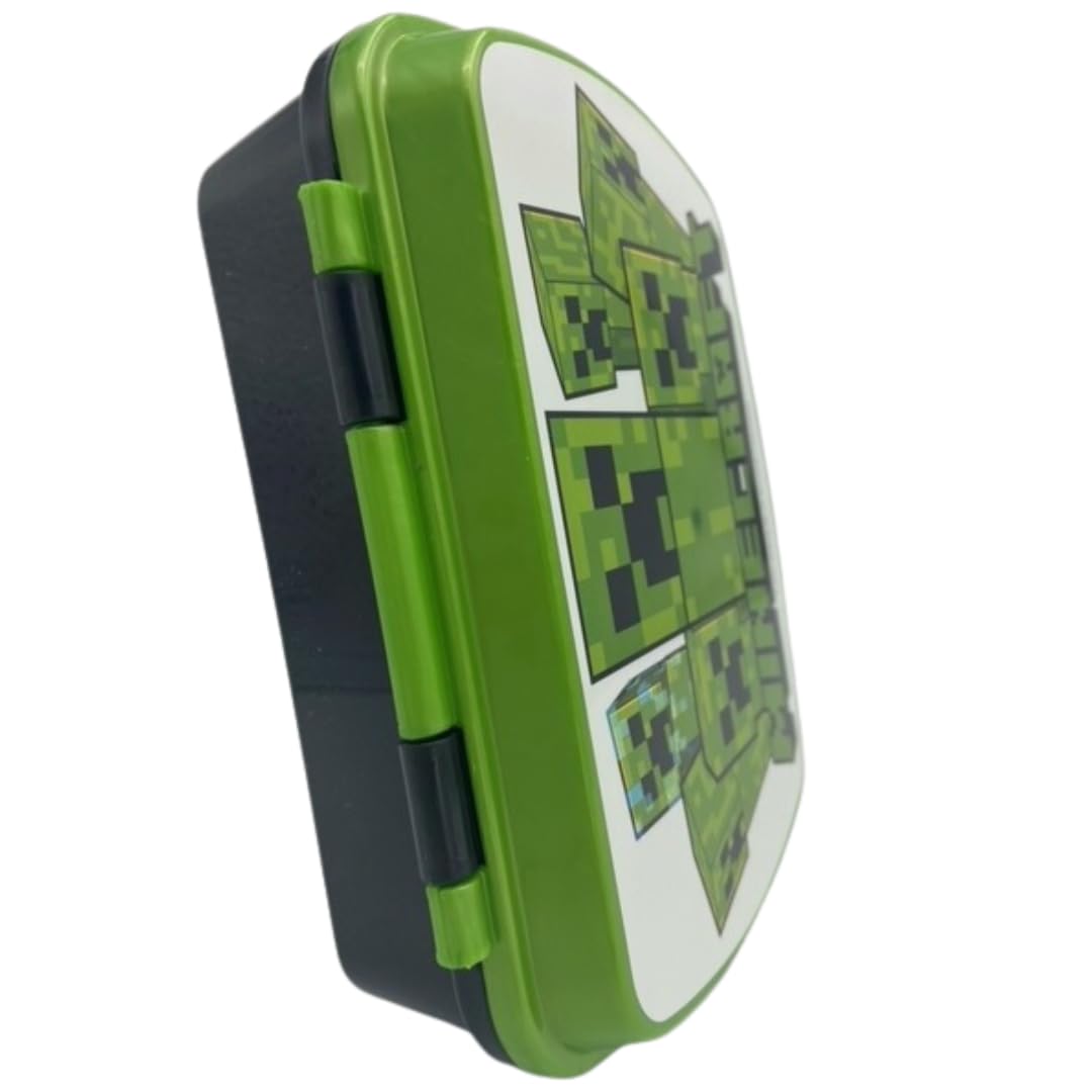 Minecraft Lunchbox Porte-Goûter Scolaire Enfants 18x5x13 cm