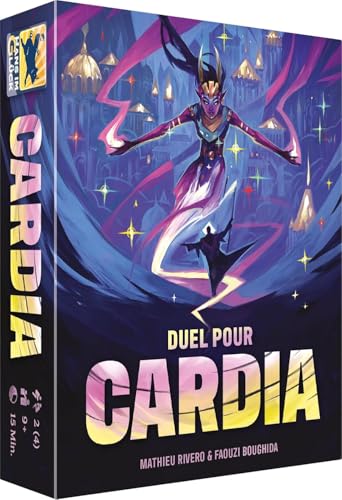 Asmodee - Duel pour Cardia - Jeu de Duel Tactique - Jeu de Cartes Compact - Jeux de société stratégie réflexion pour 2 Joueurs - dès 10 Ans - 20 Min -Hans im Gluck - Version Française