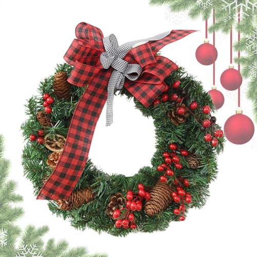 Couronne de Noël réutilisable de 45 cm pour éviter le gaspillage - 2