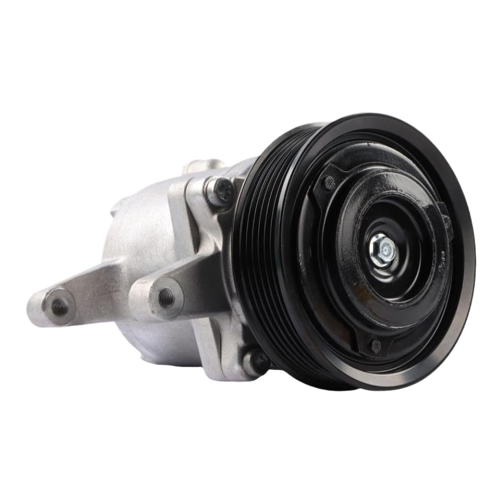 A/C Compressor Compatible with M135GX M135X GXDTC M136 SV07E Tractors Ear Mount 6 Groove Clutch 3P999-00620 447280-3080 447280-3050