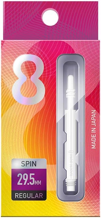 Target Darts Plastic 8 Flight Shafts Spin Version