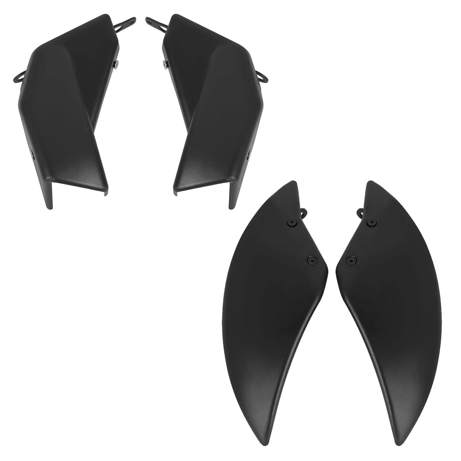 Conducto de aire Conducto Aire Freno Delantero Para T-MAX560 XP560E XP560 E | Kit de refrigeración de pinza de freno, conductos de aire, enfriador de disco delantero de motocicleta(Gloss black)