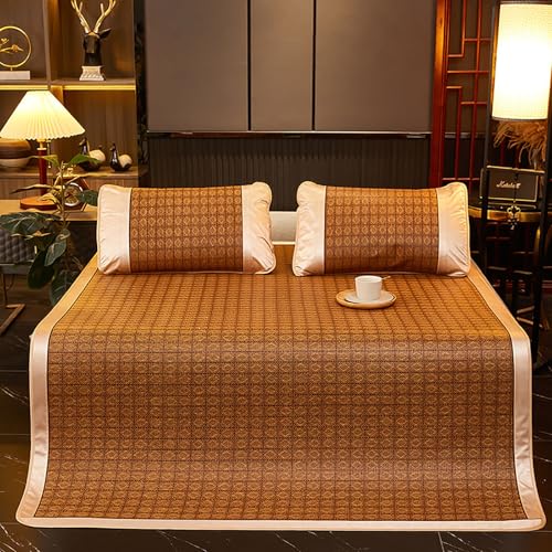 Cubrecolchón de bambú refrescante de 120 cm para cama de dormitorio y noches calurosas
