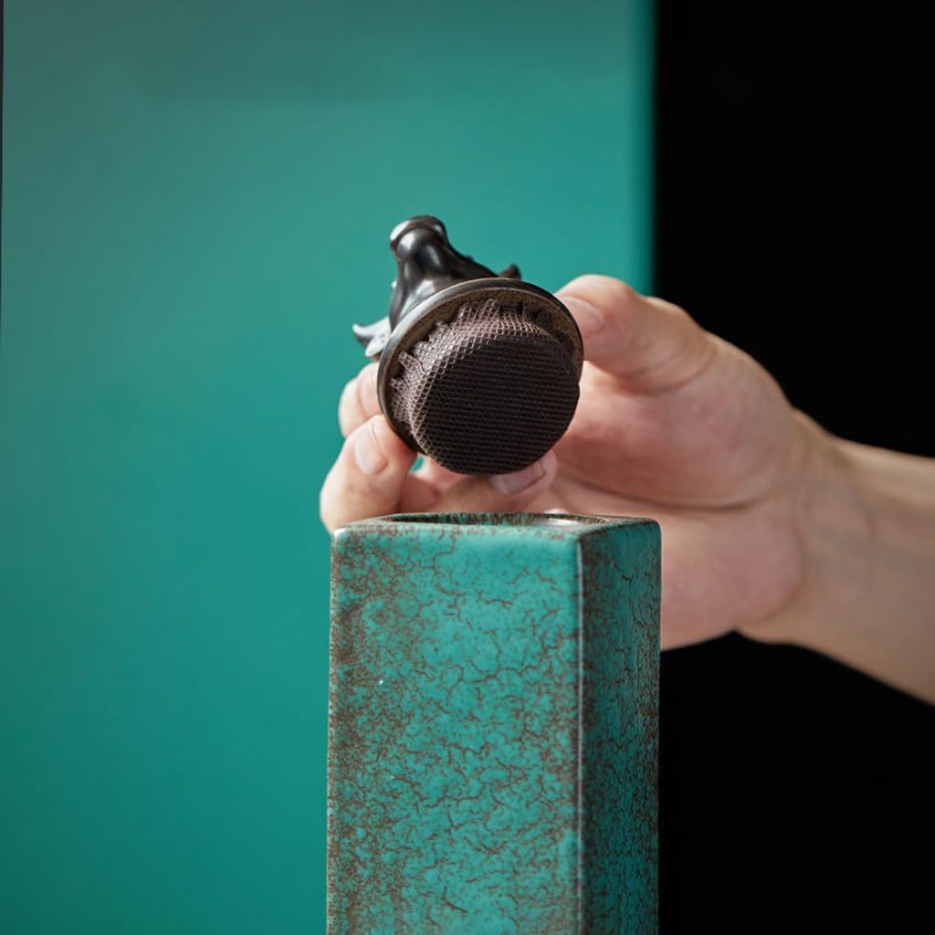 SONGCHAO Sugar Jar Ceramic Tea Cans, Creative Storage, Sealed Tea Canister