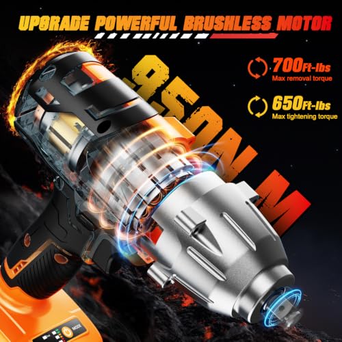 MAGSEN Cordless High Torque Impact Wrench