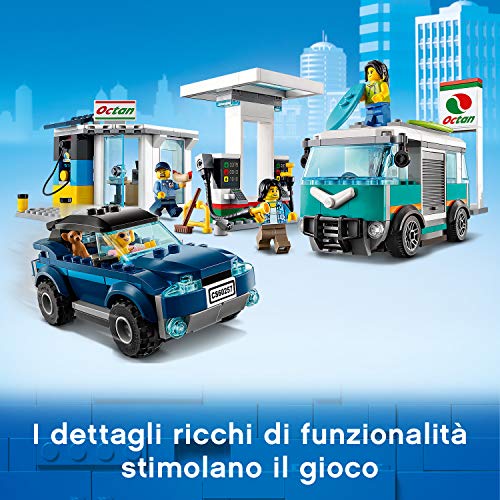 LEGO City Nitro Wheels Stazione di Servizio con