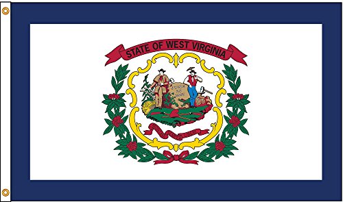 Annin Flagmakers West Virginia State Flag USA-Made to Official State Design Specifications, 4 x 6 Feet (Model 145870)