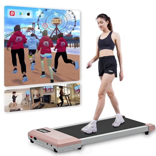 Cinta de Correr para Caminar Debajo del Escritorio, 2,5 HP Cinta de Andar...