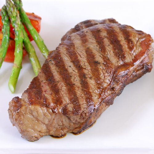 Australian Wagyu Beef Strip Loin, MS4, Whole, Cut To Order - 13 lbs, 1 1/2-inch steaks