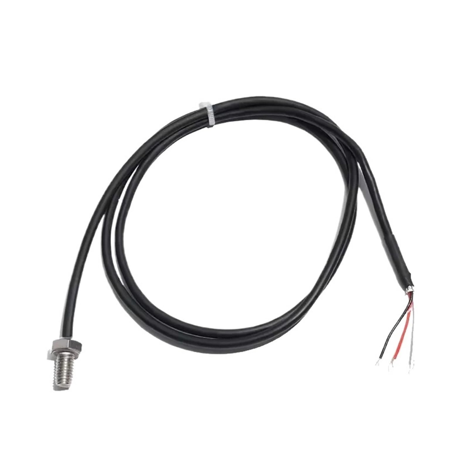Termistor M8 M10, sonda de acero inoxidable, Sensor de temperatura termopar con Cable de PVC impermeable de 1M(M10 Thread 4M Cable)