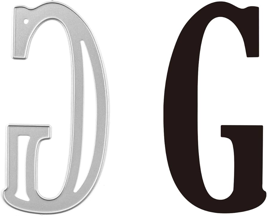 Amazon.com : BAOFALI 2Pcs G Letters Die Cuts for Card Making, Alphabet Letters Metal Cutting Dies,Embossing Stencil Template for DIY Paper Art Craft, Scrapbooking, Photo Album Decor (Height About 4''/10cm)… : Arts, amazon-com-baofali-2pcs-g-letters-die-cuts-for-card-making-alphabet-letters-metal-cutting-dies-embossing-stencil-template-for-diy-paper-art-craft-scrapbooking-photo-album-decor-height-about-4-10cm-arts