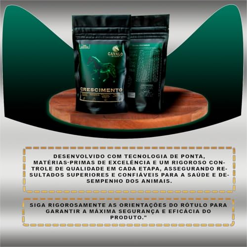Sócoxo Mix Cavalo de Ouro Crescimento Para Potros Equinos Cavalos Crescer Forte Saudável Manga Larga