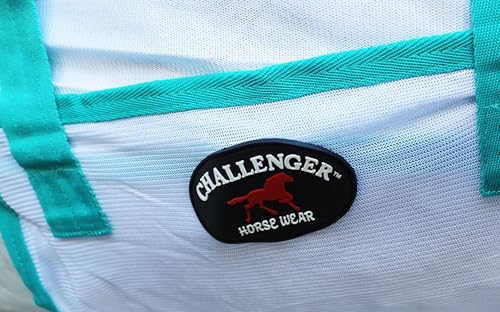 Image of Challenger Horse Mesh Light Weight Summer Fly Sheet Spring Airflow White 73403B