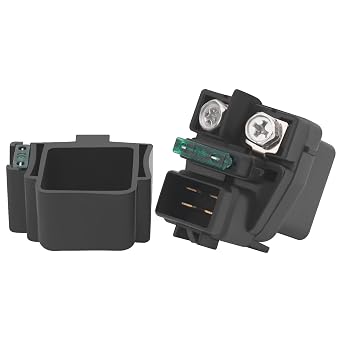 AHL Starter Solenoid Relay for Suzuki LT-A400F Eiger 400 4X4 AUTO 2002-2007 LT-A400 Eiger 400 2X4 AUTO LT-A500F Vinson 500 4 X 4 AU to 2002-2007 LT-F500F Vinson 500 4X4 MAN 2003-2007 ATV