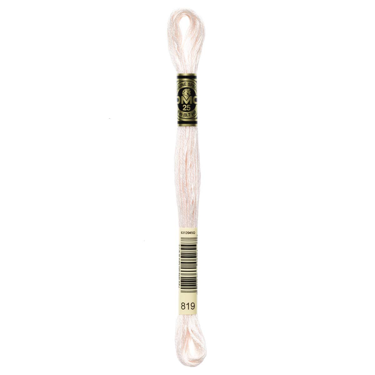 DMC Embroidery Floss Mouline Stranded Cotton Thread for Hand Embroidery and Sewing - Colour No: 819-12 x 8m Skeins โ image 1