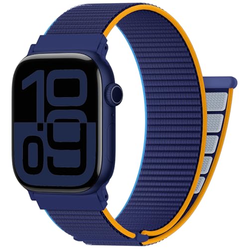 EOMTAM Nylon Loop Sport Apple Watch Band (38mm-49mm, Various Colors) - image 1