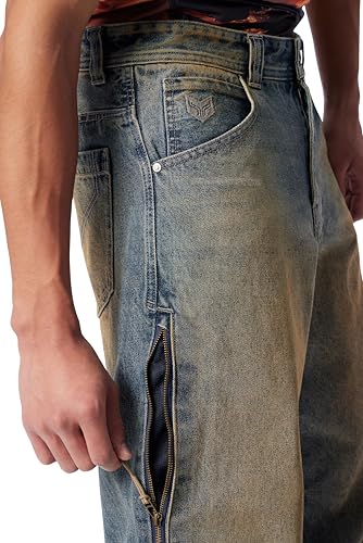 Men's Air-Baggy Parachute Jean with Venting Side Seams Standard2