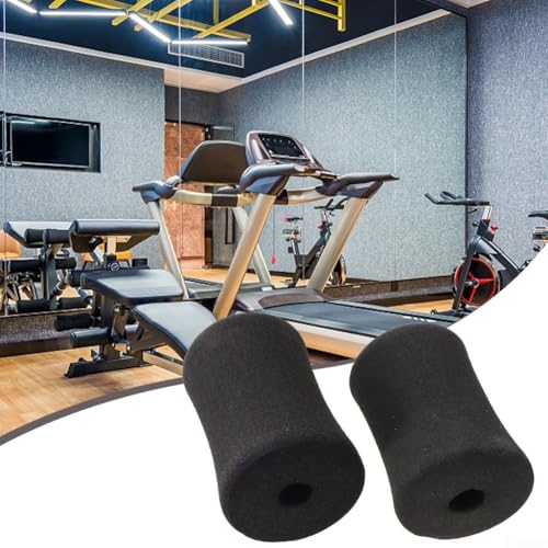 2PCS Reemplazo de Almohadillas de Espuma para Extensión de Piernas para Equipo de Gimnasio Tubo Diámetro 22-25mm en Múltiples Tamaños Negro miniatura 5