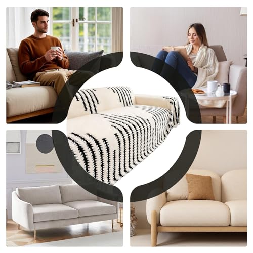 Housse de canapé extensible et lavable pour salon