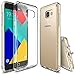 Ringke [Fusion] Compatible with Galaxy A9 2016 Case Crystal Clear PC Back TPU Bumper [Drop Protection, Shock Absorption Technology][Attached Dust Cap] for Samsung Galaxy A9 2016 - Clear