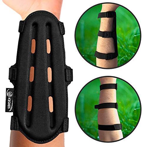 Keshes Archery Armguard Protector Arm Guard - Adjustable Forearm Wrist Protector For Bow Hunting Accessories For Youth & Adults (9 Inches, Black) #TOP5