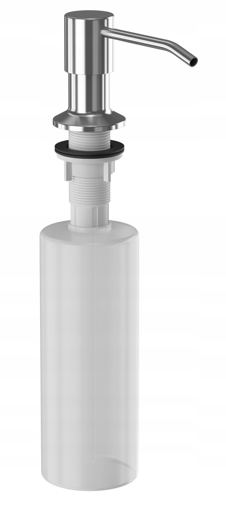Granitan Évier de vidange pour garage, cave, atelier - Bac de lavage universel avec siphon, mitigeur de lavabo et distributeur de savon pour évier de cuisine - Lavabo mural en polypropylène - 61 x 41