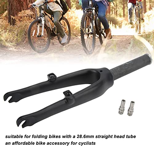 Fourche de vélo en fibre de carbone 14 pouces fourche avant carbone