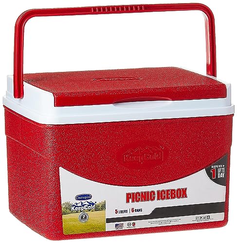 Cosmoplast Keepcold 5 Liter Picnic Ice Box -Red