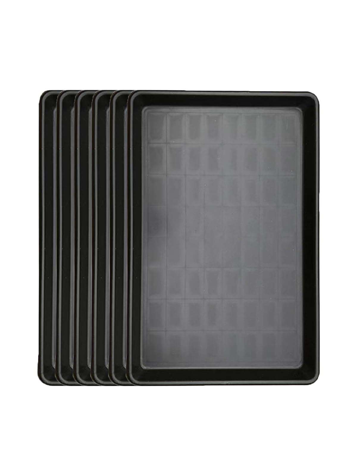6Pack Extra Large Oil Drip Pan 35.4 x 24 x1.4 Inches Oil Change Drain Drip Tray for Under Car Plastic Oil Tray Auto Oil Catch Pan for Transmission