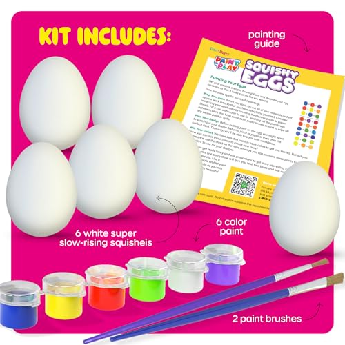 Image of Taba Squishy Making Kit for Kids - Gifts for Girls - Kids Crafts - 6 7 8 9 10 11 12 Year Old Girl Birthday Gift - Squishies Craft Kits - Arts and Crafts for Kid for 8-12 - Toys for Girls (Easter)