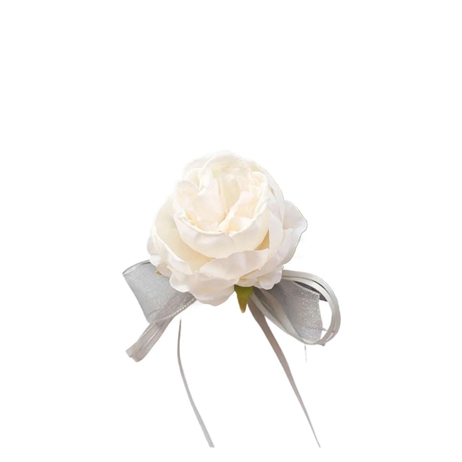 UJEDFHV Wedding Simulation Rose Corsage Rose Wedding Wrist Corsage And Boutonniere Set For Bride, Bridesmaid, Man, Groom, Red Flowers Accessories For Proms