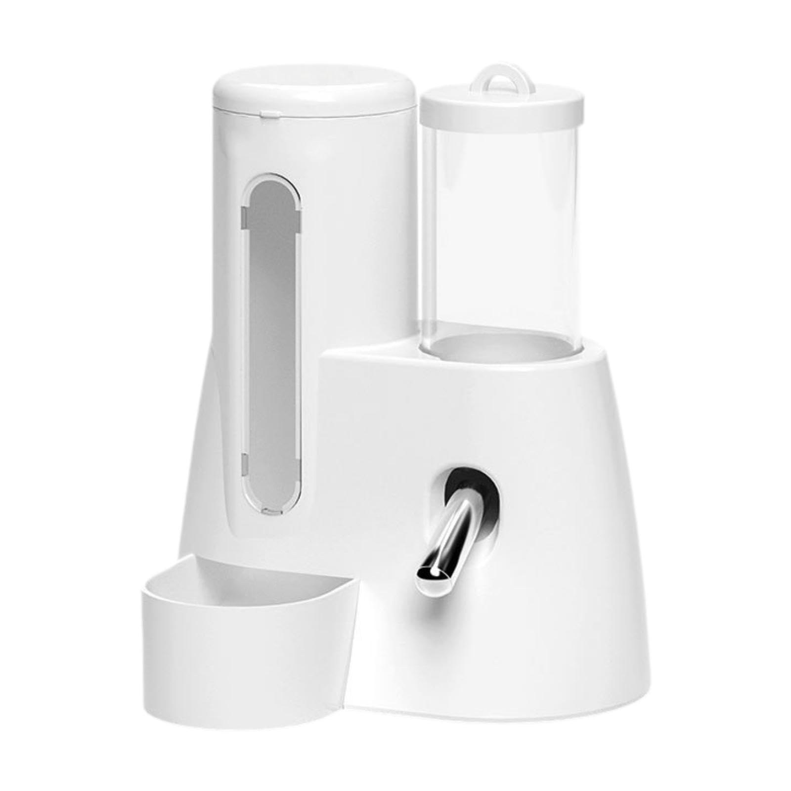 Comedero automático para hámster con dispensador de agua de 80ml anti vuelcos