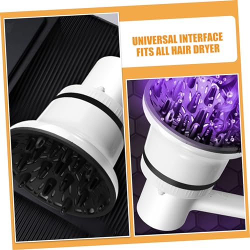 NOLITOY 2 Pçs Secador De Cabelo Capa Difusor Secador De Cabelo Ser Difícil Secador De Cabelo Encarac