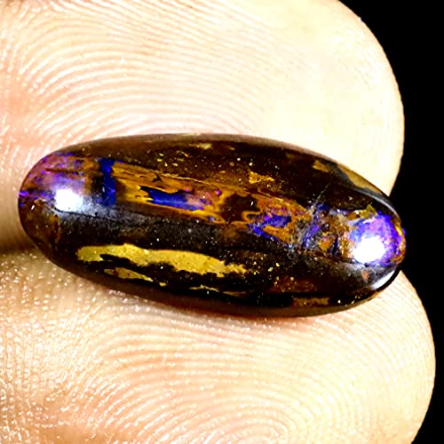 Opale boulder naturelle de Koroit 5.85 ct pour créer un pendentif multicolore sur mesure - 2