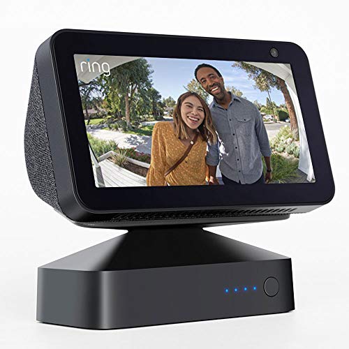 GGMM ES5 Batterie pour Show 5 (1ère génération et 2ème génération), batterie et support, station de charge 2 en 1 avec support, autonomie de 9,5 heures, anthracite (Show 5 non inclus) Cover