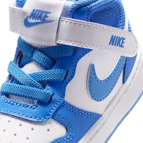 Image of Nike Unisex Kids' Court Borough Mid 2 Shoes - Boys Girls Toddlers & Baby Sneakers