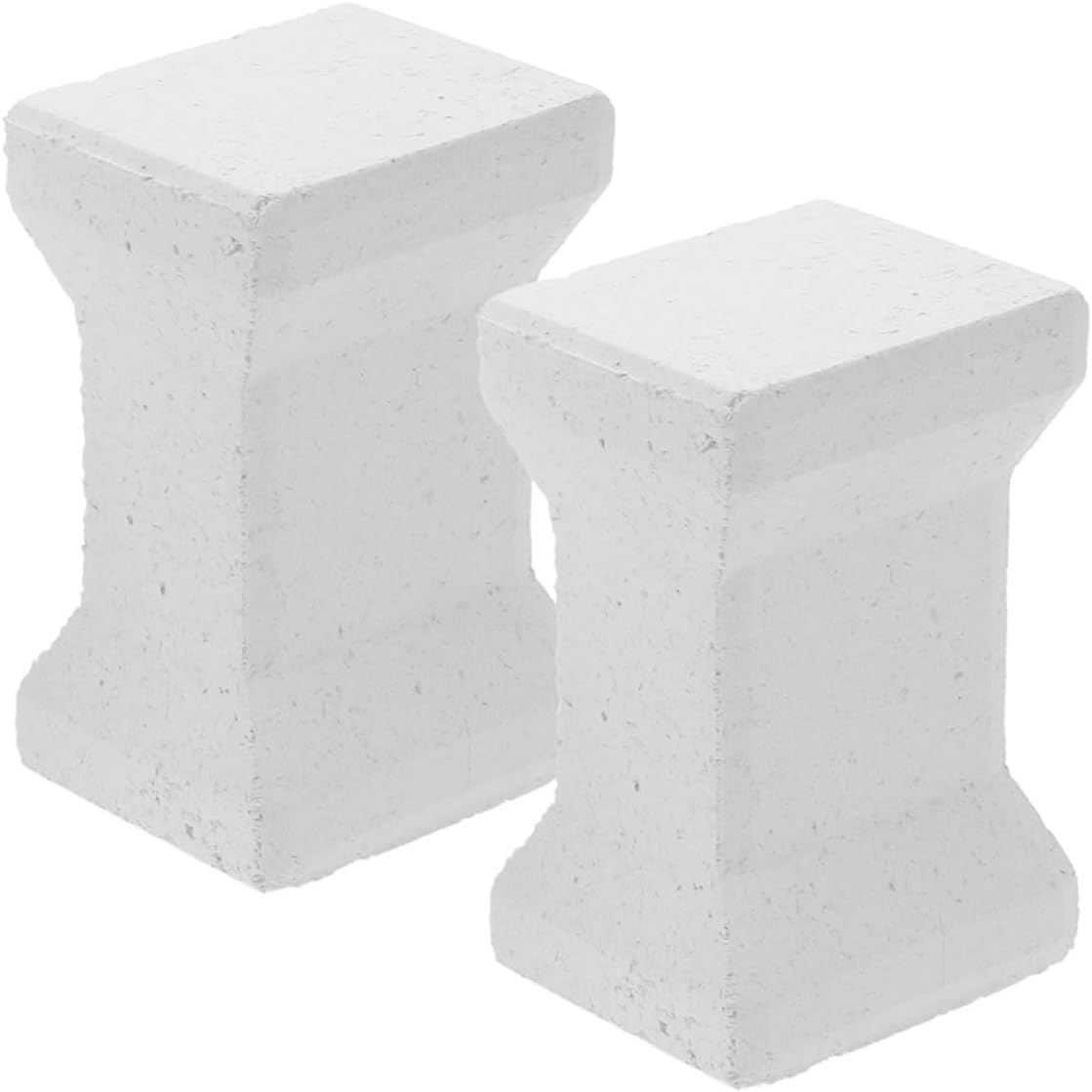 SAFIGLE 2pcs Kiln Pillar Posts Pottery Firing Support Bracket Heat-Resistant Ceramic Kiln Accessories for Pottery Artists and Electric Use