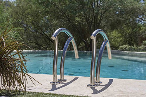Inter-Fab Barandilla para piscina acero inoxidable miniatura 2