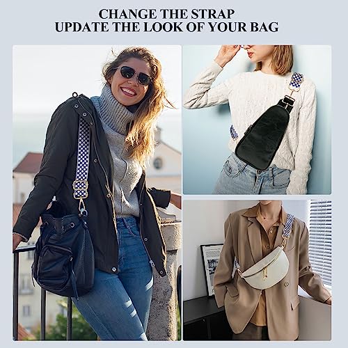 Image of Long Keeper Wide Purse Strap - Adjustable Shoulder Strap Crossbody Handbag Replacement Bag Strap Guitar Straps
