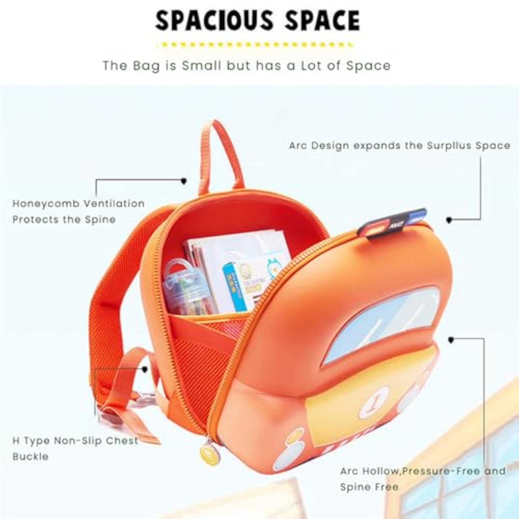 Toddler Backpack for Kids Ages 2 to 6 Years