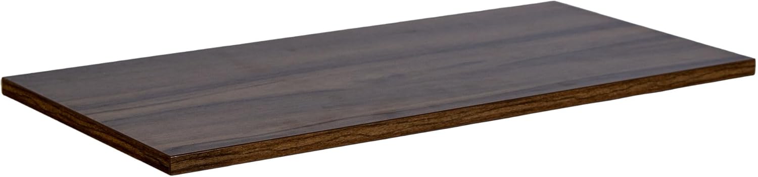Organized Living freedomRail Wood Shelf, 30-inch x 14-inch - Whiskey Walnut
