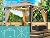 10x12FT Softtop Gazebo with Nettings and Curtains,Heavy Duty Double Roof Canopy,Galvanized Steel Design Outdoor Canopy Shelter for Patio, Backyard, Lawn, Garden, Deck